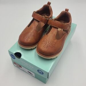 Stride Rite girls' brown Mary Jane shoes size 9